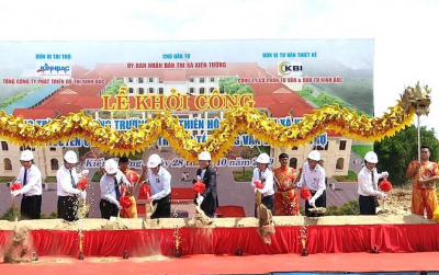 Tổng Công ty Phát triển Đô Thị Kinh Bắc tài trợ 90 tỷ đồng xây dựng Trường THPT Thiên Hộ Dương tại thị xã Kiến Tường, tỉnh Long An