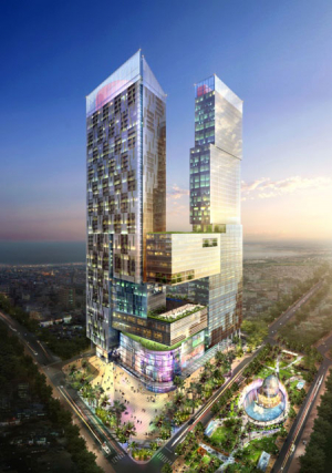 SaigonTel - cổ đông lớn nhất giữ 60% vốn điều lệ của chủ đầu tư dự án Viễn Đông Meridian Towers.