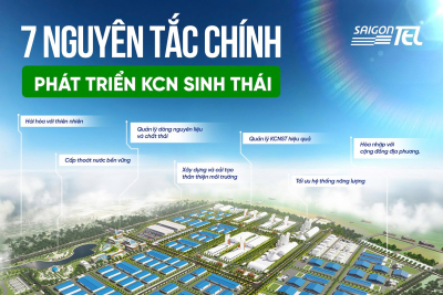 7 nguyên tắc phát triển khu công nghiệp sinh thái bền vững theo chuẩn quốc tế