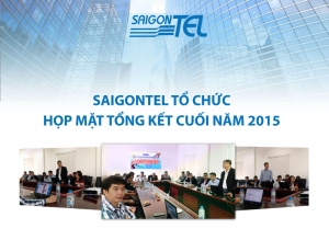 SaigonTel tổ chức họp mặt tổng kết cuối năm 2015