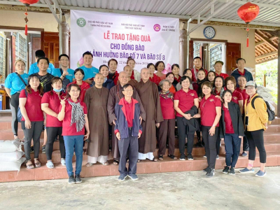 500 CHARITY GIFTS OF SAIGONTEL TO HUONG TRA TOWN, THUA THIEN HUE PROVINCE