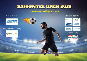 Before the Opening Ceremony of SAIGONTEL OPEN 2018 football tournament