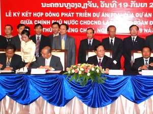 Tập đoàn Đầu tư Sài Gòn phát triển thủy điện ở Lào