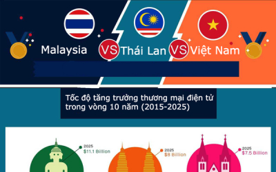 Thương mại điện tử Việt đứng ở đâu so với Thái Lan và Malaysia Lưu