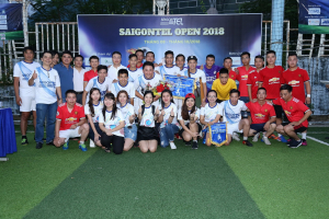 SAIGONTEL OPEN 2018 has left a good impression on the players and fans of the team