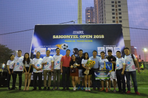 Closing the SAIGONTEL OPEN 2018 football tournament in the North