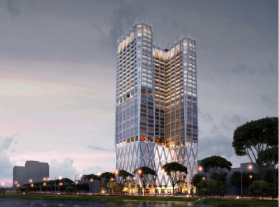 SAIGONTEL CROWN COMPLEX - PROJECT OF COMPLEX OF SHOPPING MALL AND LUXURIOUS APARTMENT