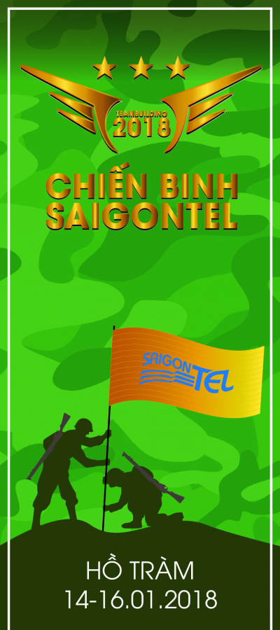 SAIGONTEL Tổ chức chương tr&igrave;nh Teambuilding 2018 "CHIẾN BINH SAIGONTEL"